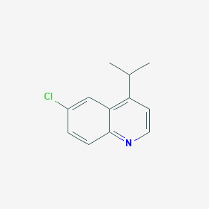 6-Chloro-4-isopropylquinoline