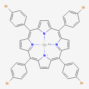 (SP-4-1)-[5,10,15,20-Tetrakis(4-bromophenyl)-21H,23H-porphinato(2-)-|EN21,|EN22,|EN23,|EN24]cobalt