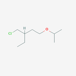 3-(Chloromethyl)-1-isopropoxypentane