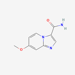 7-Methoxyimidazo[1,2-a]pyridine-3-carboxamide