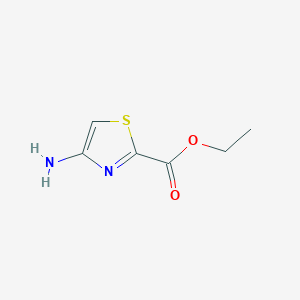 molecular formula C6H8N2O2S B13651794 Ethyl 4-aminothiazole-2-carboxylate 