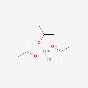 molecular formula C9H21ClO3Ti B1365183 Chlorotitanium triisopropoxide 