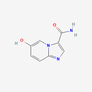 6-Hydroxyimidazo[1,2-a]pyridine-3-carboxamide