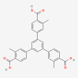 4-[3,5-bis(4-carboxy-3-methylphenyl)phenyl]-2-methylbenzoic acid