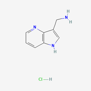 (1H-Pyrrolo[3,2-b]pyridin-3-yl)methanamine hydrochloride