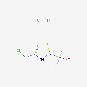 4-(Chloromethyl)-2-(trifluoromethyl)thiazole hydrochloride