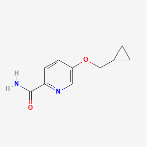 5-(Cyclopropylmethoxy)picolinamide