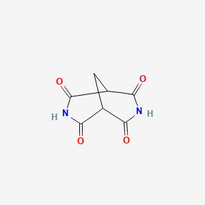 molecular formula C7H6N2O4 B1365192 3,7-Diaza-bicyclo[3.3.1]nonane-2,4,6,8-tetraone CAS No. 4889-98-9