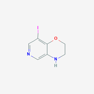 8-Iodo-3,4-dihydro-2H-pyrido[4,3-b][1,4]oxazine