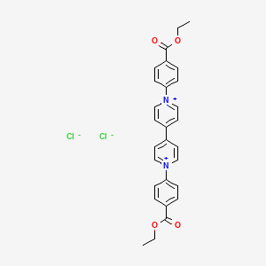 1,1'-Bis(4-(ethoxycarbonyl)phenyl)-[4,4'-bipyridine]-1,1'-diium chloride