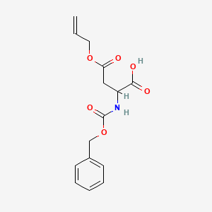 (S)-4-(Allyloxy)-2-(((benzyloxy)carbonyl)amino)-4-oxobutanoic acid