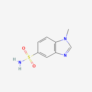 1-Methyl-1H-benzo[d]imidazole-5-sulfonamide