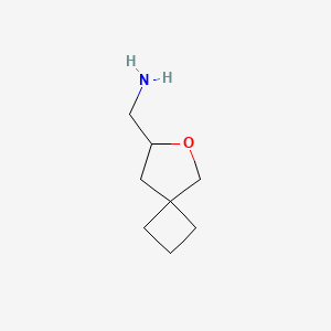 (6-Oxaspiro[3.4]octan-7-yl)methanamine