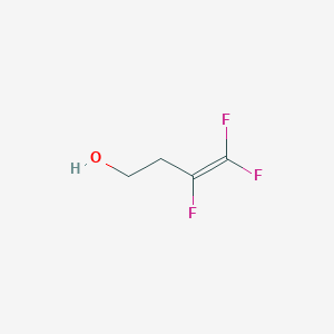 molecular formula C4H5F3O B1365210 3,4,4-三氟丁-3-烯-1-醇 CAS No. 97168-13-3