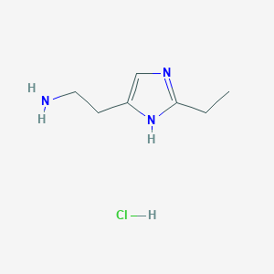 2-(2-Ethyl-1H-imidazol-4-yl)ethanamine hydrochloride