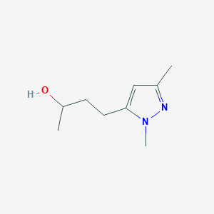 4-(1,3-dimethyl-1H-pyrazol-5-yl)butan-2-ol