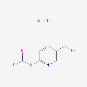 5-(Bromomethyl)-2-(difluoromethoxy)pyridine hydrobromide