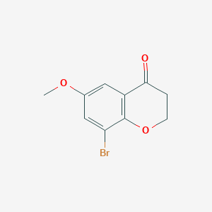 8-Bromo-6-methoxychroman-4-one