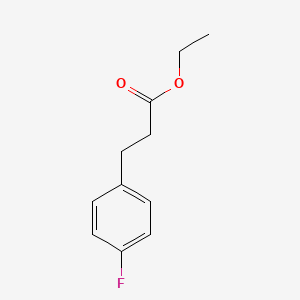 molecular formula C11H13FO2 B1365229 3-(4-氟苯基)丙酸乙酯 CAS No. 7116-38-3