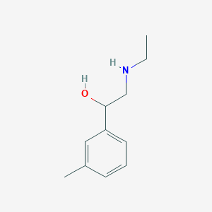 2-(Ethylamino)-1-(m-tolyl)ethan-1-ol