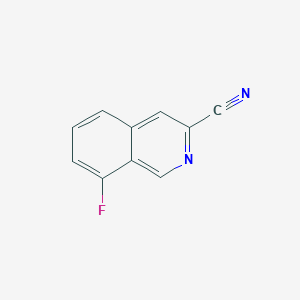 8-Fluoroisoquinoline-3-carbonitrile