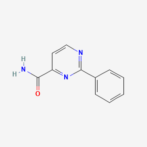 2-Phenylpyrimidine-4-carboxamide