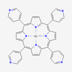 Mn(II)(meso-tetrakis(4-pyridyl)porphyrinate)