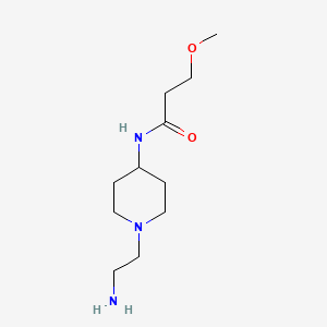 n-(1-(2-Aminoethyl)piperidin-4-yl)-3-methoxypropanamide