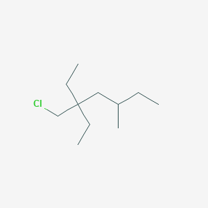 3-(Chloromethyl)-3-ethyl-5-methylheptane