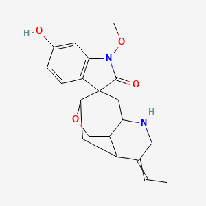 7-Ethylidene-6'-hydroxy-1'-methoxyspiro[11-oxa-5-azatricyclo[6.3.1.04,9]dodecane-2,3'-indole]-2'-one