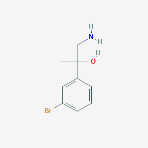 1-Amino-2-(3-bromophenyl)propan-2-ol