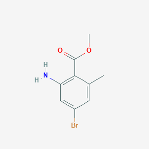 Methyl 2-amino-4-bromo-6-methylbenzoate