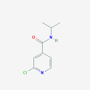 molecular formula C9H11ClN2O B1365277 2-氯-N-异丙基异烟酰胺 CAS No. 439931-33-6