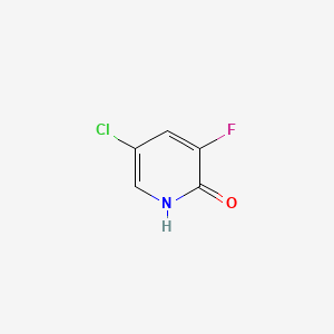 molecular formula C5H3ClFNO B1365279 5-氯-3-氟-2-羟基吡啶 CAS No. 514797-96-7