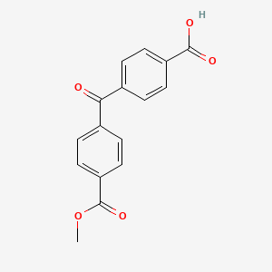 4-(4-(Methoxycarbonyl)benzoyl)benzoic acid