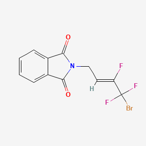 (Z)-2-(4-Bromo-3,4,4-trifluorobut-2-en-1-yl)isoindoline-1,3-dione