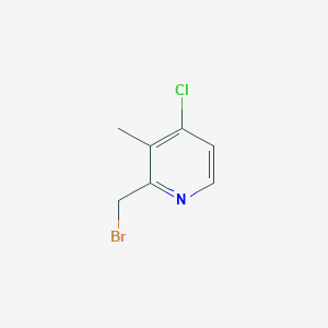 2-(Bromomethyl)-4-chloro-3-methylpyridine