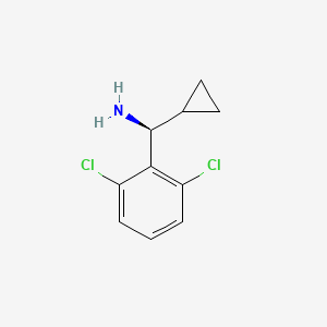 (S)-Cyclopropyl(2,6-dichlorophenyl)methanamine