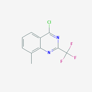 4-Chloro-8-methyl-2-(trifluoromethyl)quinazoline