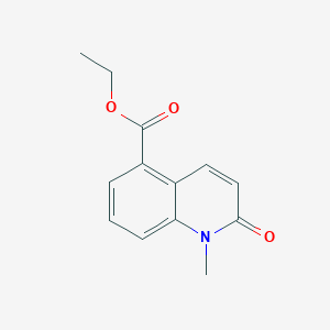 Ethyl 1-methyl-2-oxo-1,2-dihydroquinoline-5-carboxylate