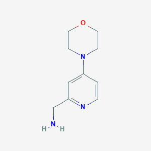 (4-Morpholinopyridin-2-yl)methanamine