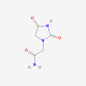 2-(2,4-Dioxoimidazolidin-1-yl)acetamide