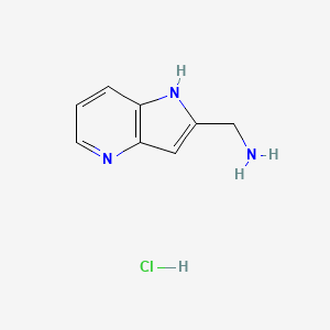 (1H-Pyrrolo[3,2-b]pyridin-2-yl)methanamine hydrochloride