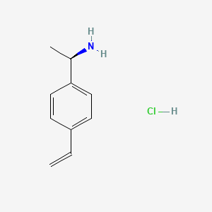 (R)-1-(4-Vinylphenyl)ethan-1-amine hydrochloride