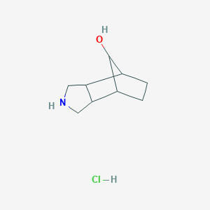 Octahydro-1H-4,7-methanoisoindol-8-ol hydrochloride