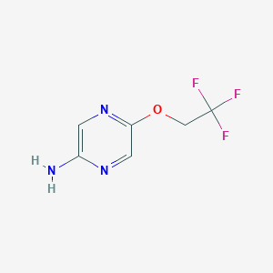 5-(2,2,2-Trifluoroethoxy)pyrazin-2-amine