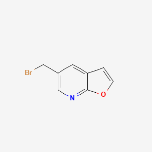 5-(Bromomethyl)furo[2,3-b]pyridine