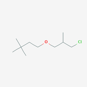 1-(3-Chloro-2-methylpropoxy)-3,3-dimethylbutane