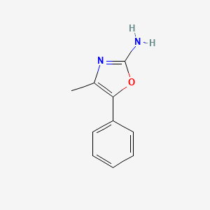 molecular formula C10H10N2O B1365348 4-Methyl-5-phenyl-1,3-oxazol-2-amine 