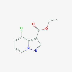 molecular formula C10H9ClN2O2 B1365356 Ethyl 4-chloropyrazolo[1,5-a]pyridine-3-carboxylate 